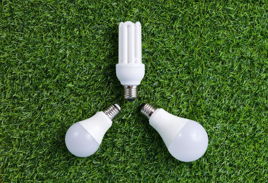 Tuinfeest met duurzame, energiebesparende lampen.